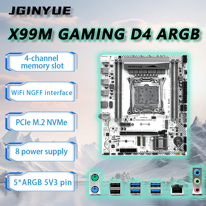 JGINYUE X99 마더보드 LGA2011-3 M-A - 128Gb Ddr4 Ecc Lrdimm 3200Mhz 리뷰 및 가격